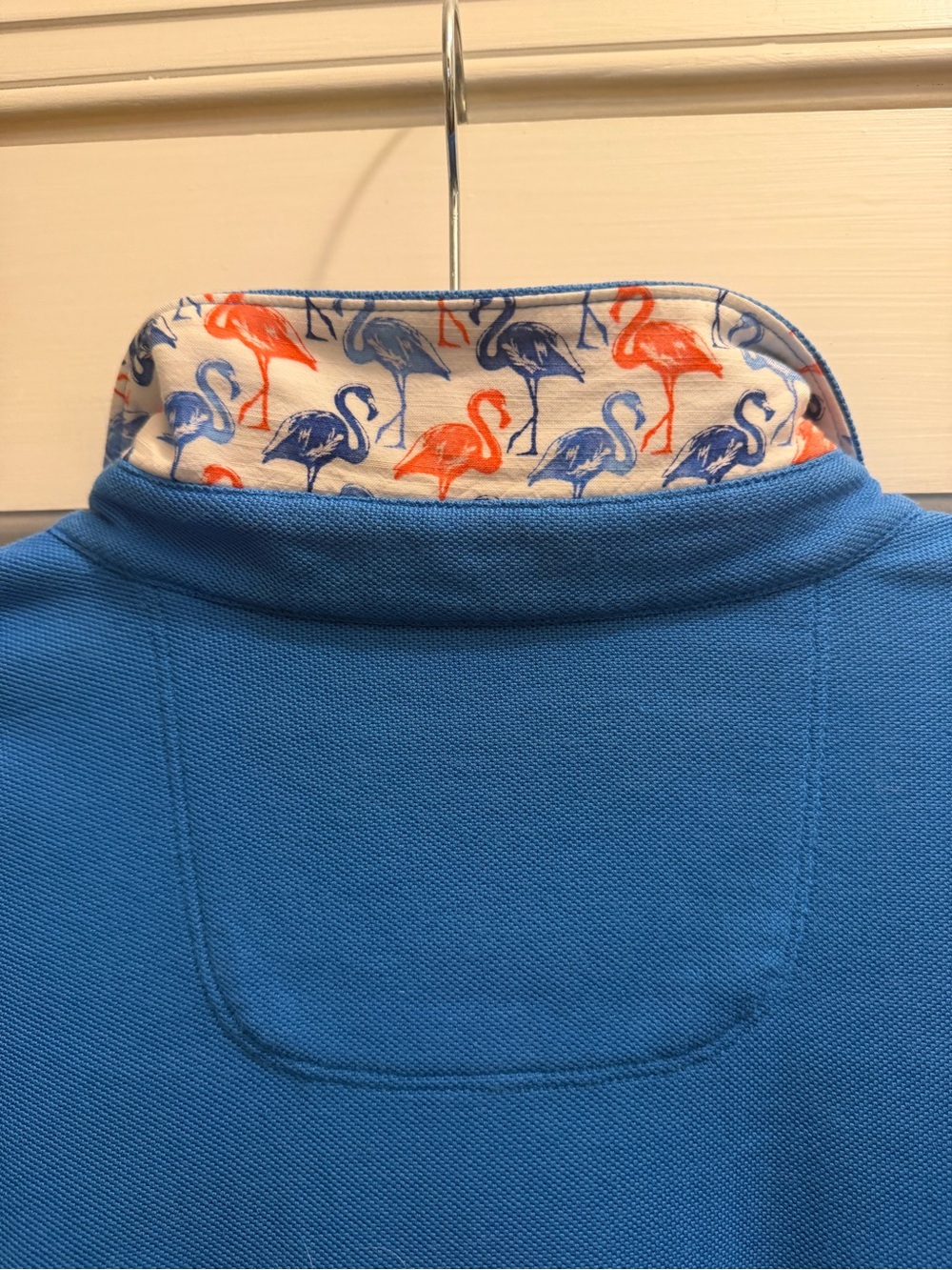 Tommy Bahama Men’s Blue Polo Shirt | Island Zone Short Sleeve Polo - Picture 4 of 7